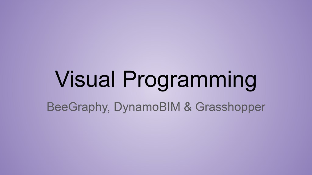Visual Programming